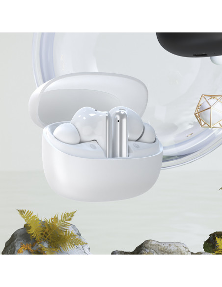 
U21 TWS ANC ENC belaidės „Bluetooth“ ausinės – baltos
