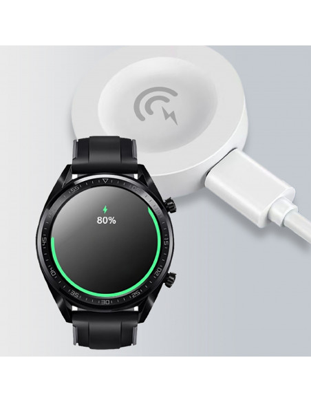 
Belaidis įkroviklis „Huawei“ išmaniesiems laikrodžiams – baltas
