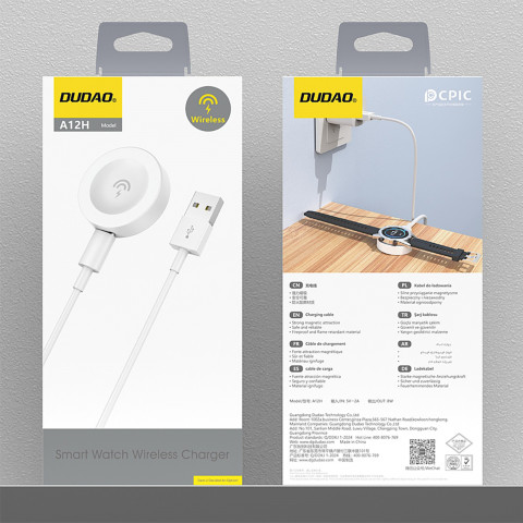 
Belaidis įkroviklis „Huawei“ išmaniesiems laikrodžiams – baltas
