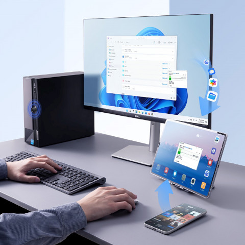 
„Bluetooth 5.4“ adapteris 5 įrenginiams, 20 m
