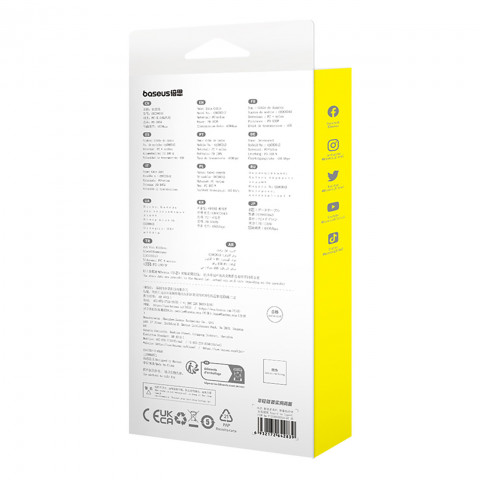 
„Explorer“ laidas su temperatūros jutikliu USB-C 100W 2m – mėlynas
