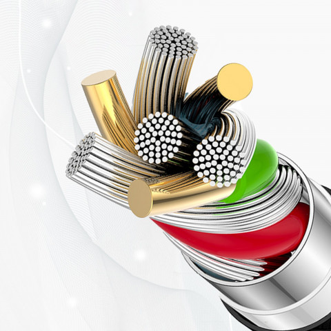 
USB-C – iPhone Lightning 30W 1m laidas – juodas
