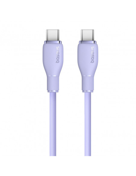 
Pudding USB-C 100W 2m laidas – violetinis
