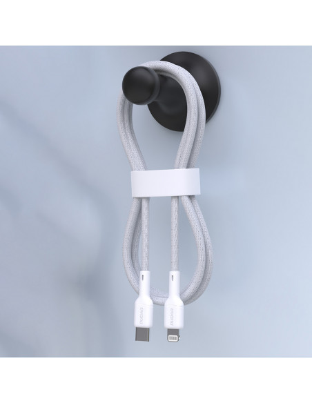 
USB-C – iPhone Lightning 30W 1m laidas – baltas
