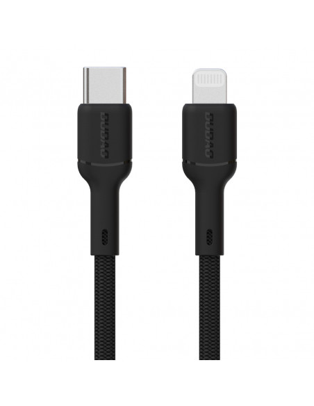
USB-C – iPhone Lightning 30W 2m laidas – juodas

