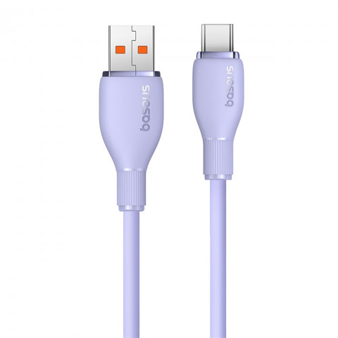 
Pudding USB-A USB-C 100W 2m kabelis – violetinis
