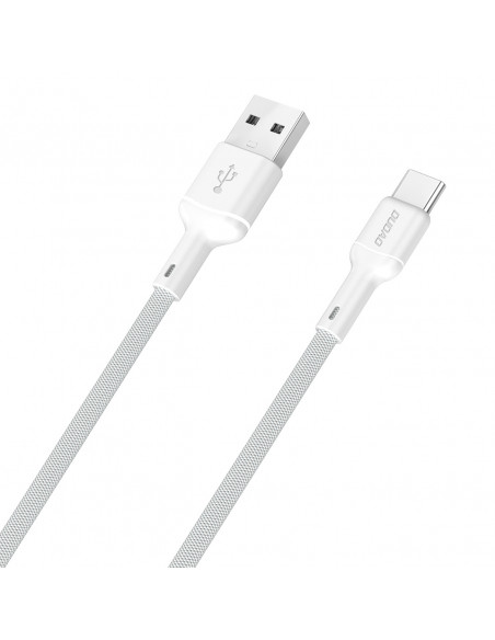 
USB-A - USB-C 5A 1 m kabelis - baltas
