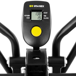 Cross trainer elipsinis treniruoklis su ekranu iki 120 kg