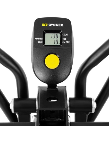 Cross trainer elipsinis treniruoklis su ekranu iki 120 kg