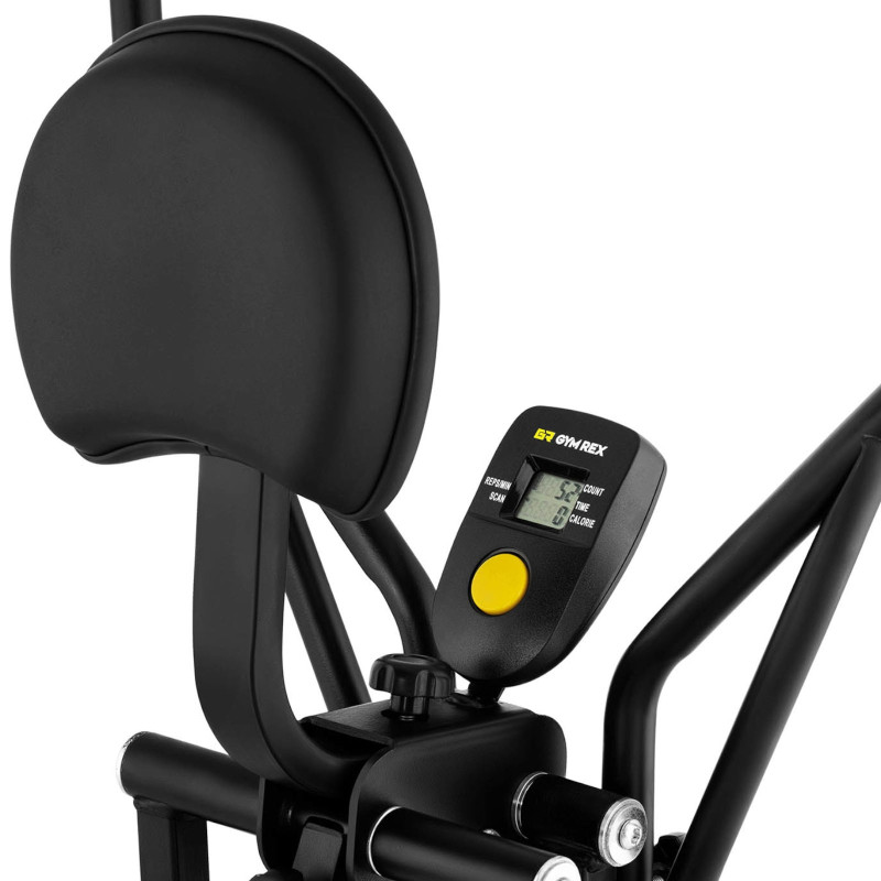 Cross trainer elipsinis treniruoklis su ekranu iki 120 kg