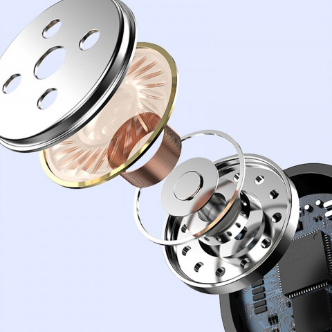 
„U5 Max“ belaidės „Bluetooth“ ausinės su kaklo lankeliu – juodos
