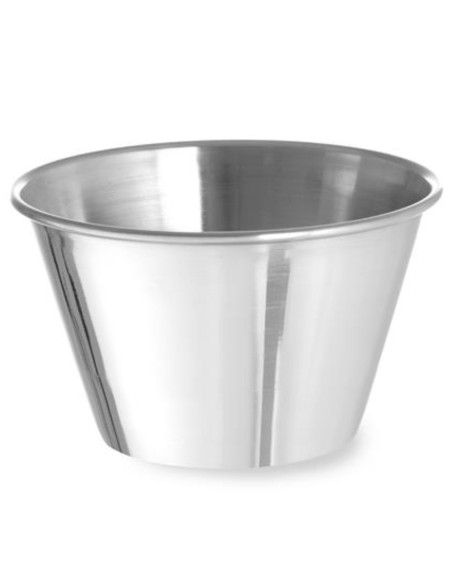 ramekin dubuo nerūdijančio plieno panardinimo indas skm. 85 mm 12 vnt 175 ml - Hendi 400043