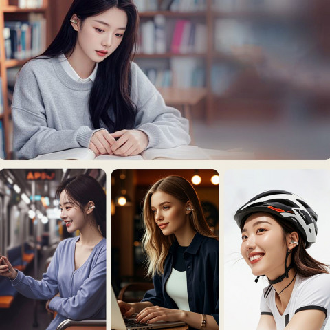 
U20 TWS belaidės „Bluetooth“ ausinės – baltos
