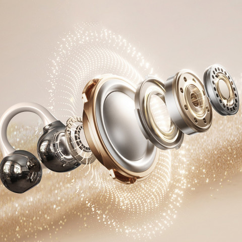 
U20 TWS belaidės „Bluetooth“ ausinės – juodos
