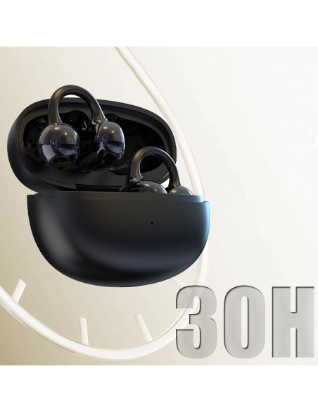 
U20 TWS belaidės „Bluetooth“ ausinės – juodos
