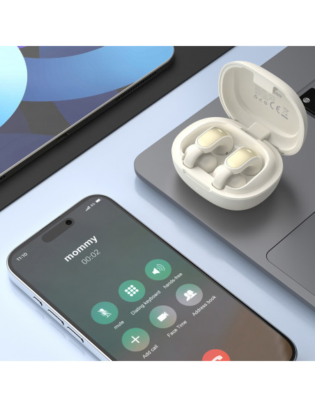 
U20 Pro TWS belaidės „Bluetooth“ ausinės – baltos
