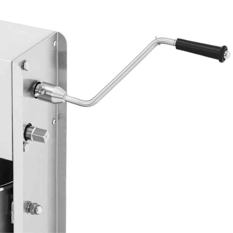 Stuffer filler vertikalus rankinis dešrų purkštuvas 10 l + 4 piltuvėliai