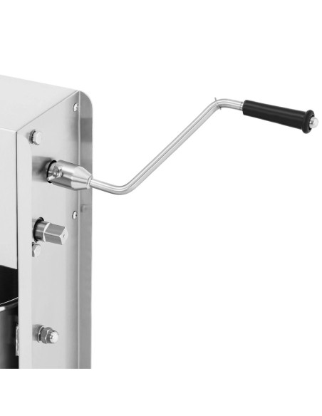 Stuffer filler vertikalus rankinis dešrų purkštuvas 10 l + 4 piltuvėliai