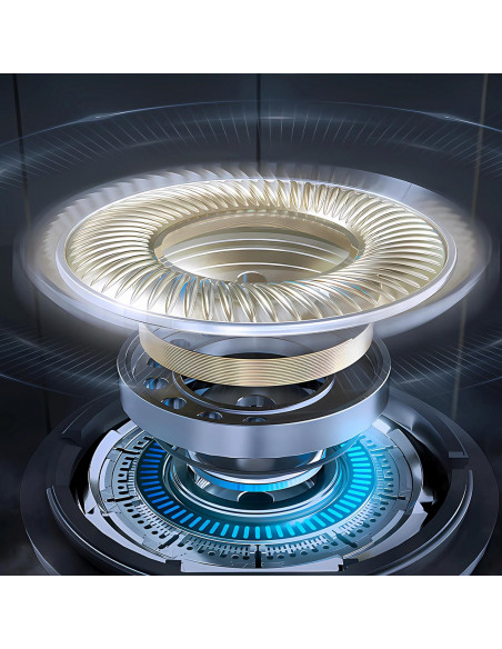 
U21 TWS ANC ENC belaidės „Bluetooth“ ausinės – baltos
