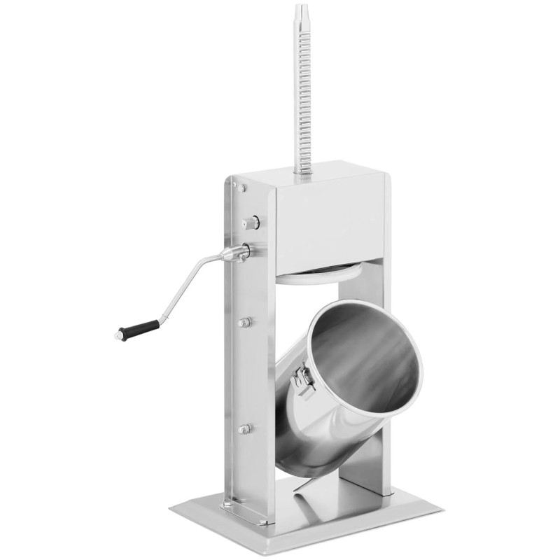 Stuffer filler vertikalus rankinis dešrų purkštuvas 10 l + 4 piltuvėliai