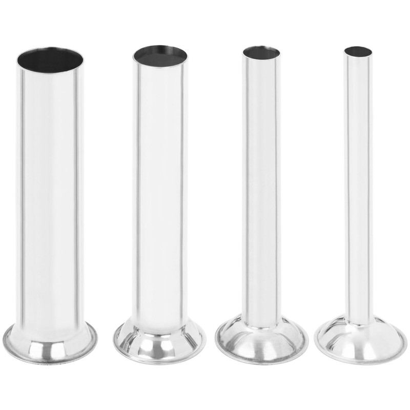 Stuffer filler vertikalus rankinis dešrų purkštuvas 10 l + 4 piltuvėliai