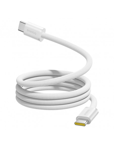 
USB-C 100W 1m pintas magnetinis kabelis – baltas
