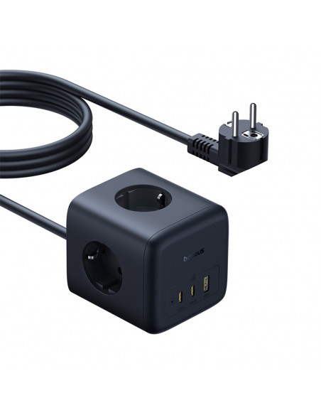 
Maitinimo blokas, kubinis, USB-A, USB-C, lizdas EU, 67W, 1,5 m
