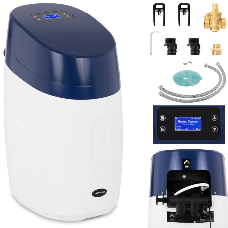Minkštiklio automatinė vandens minkštinimo stotis 2-4 žmonėms 12,5 l dervos 18 W
