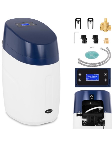 Minkštiklio automatinė vandens minkštinimo stotis 2-4 žmonėms 12,5 l dervos 18 W Minkštiklio automatinė vandens minkštinimo stotis 2-4 žmonėms 12,5 l dervos 18 W