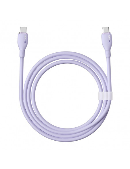 
Pudding USB-C 100W 2m laidas – violetinis
