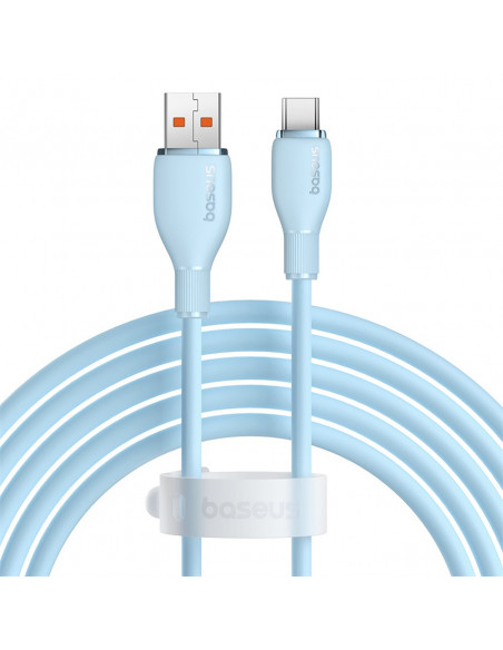 
Pudding USB-A USB-C 100W 2m kabelis – mėlynas
