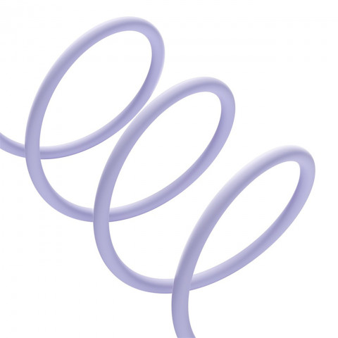 
Pudding USB-A USB-C 100W 2m kabelis – violetinis
