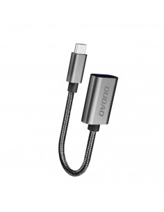 
USB-C - USB-A adapteris - pilkas
