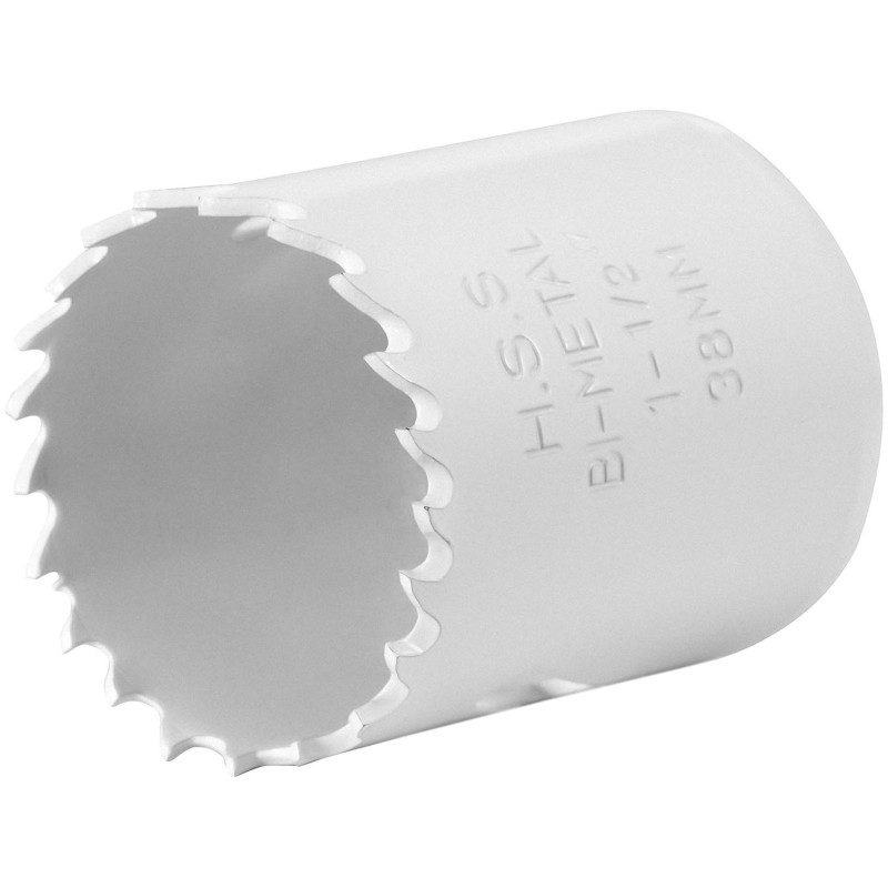 Dviejų metalų skylių pjūklo grąžtas metaliniam medienos plastikui sk. 38 mm