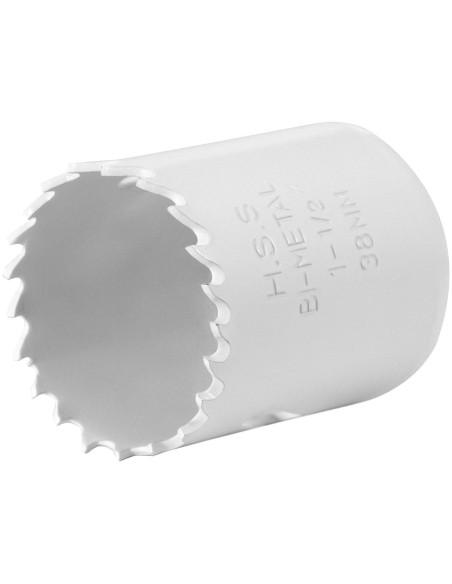 Dviejų metalų skylių pjūklo grąžtas metaliniam medienos plastikui sk. 38 mm Dviejų metalų skylių pjūklo grąžtas metaliniam medienos plastikui sk. 38 mm