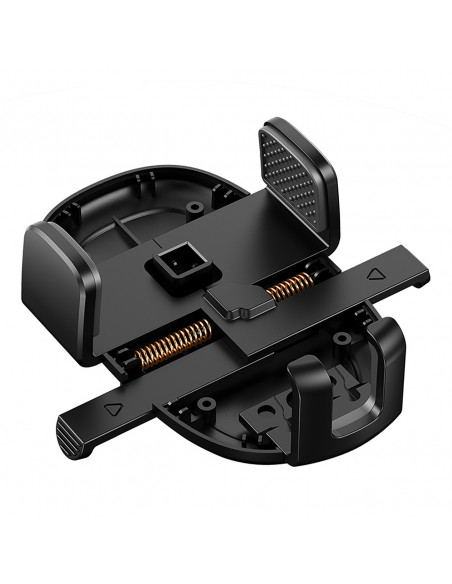 
Automobilinis laikiklis su siurbtuku ir grotelių kabliuku 5,4–7,2 colio telefonams
