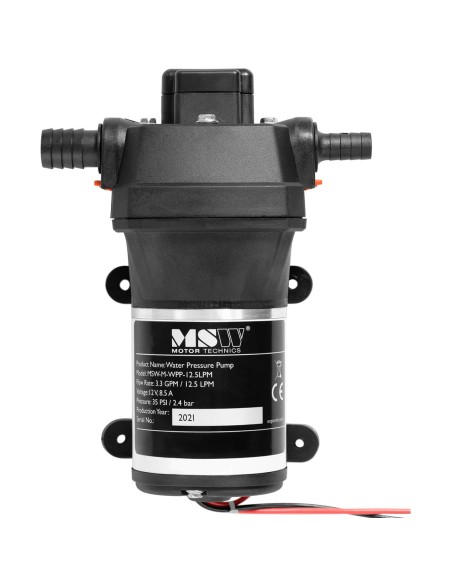 Slėginio vandens siurblys jachtos kemperiui 12,5 l/min 12 V 2,4 bar Slėginio vandens siurblys jachtos kemperiui 12,5 l/min 12 V 2,4 bar