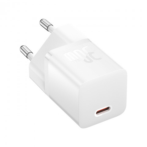 
GaN5 USB-C 30W mini sieninis įkroviklis – baltas
