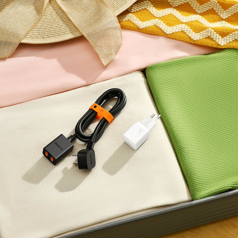 
GaN5 USB-C 30W mini sieninis įkroviklis – baltas
