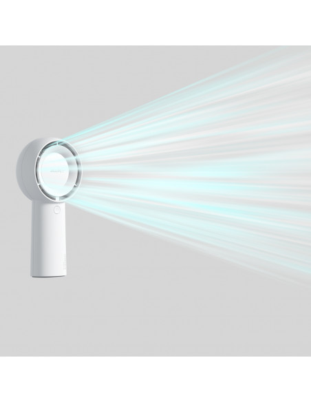 
Mini nešiojamas USB-C 4000mAh ventiliatorius – baltas
