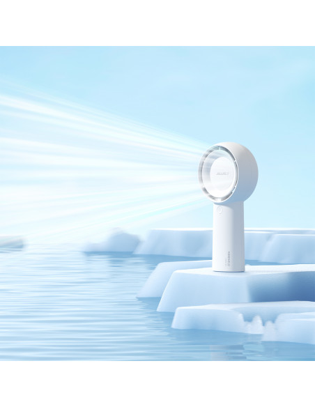 
Mini nešiojamas USB-C 4000mAh ventiliatorius – baltas
