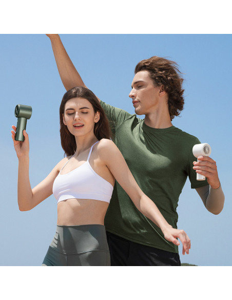 
Mini nešiojamas ventiliatorius - 3600mAh - baltas
