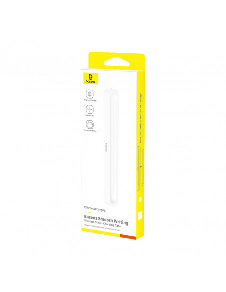 
„Baseus Smooth“ rašymo rašiklio įkrovimo dėklas su USB-C 3A laidu, 30 cm, baltas
