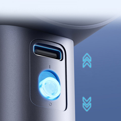 
Mini nešiojamas ventiliatorius - 3600mAh - mėlynas
