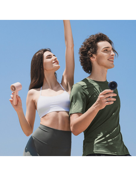 
Mini nešiojamas ventiliatorius - 3600mAh - mėlynas
