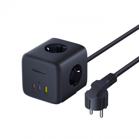 
Maitinimo blokas, kubinis, USB-A, USB-C, lizdas EU, 67W, 1,5 m
