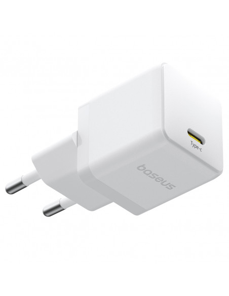 
„Palm“ 20 W USB-C sieninis įkroviklis – baltas
