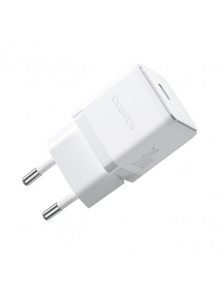 
„Palm“ 30 W USB-C sieninis įkroviklis – baltas
