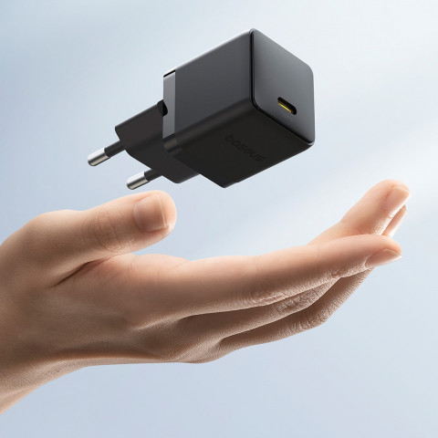 
„Palm“ 30 W USB-C sieninis įkroviklis – baltas
