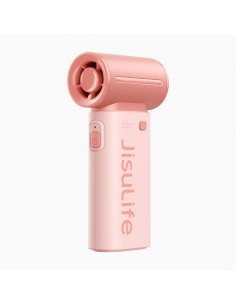 
Mini nešiojamas USB-C 5000mAh ventiliatorius – rožinis
